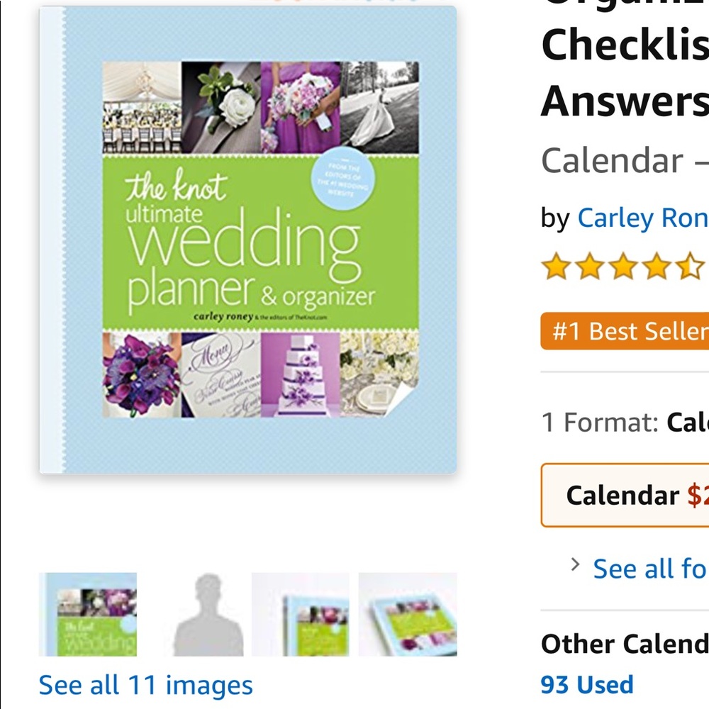 The knot wedding binder - in plastic, not opened